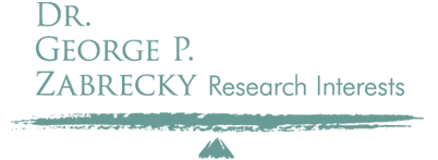 Dr. George Zabrecky  logo for print